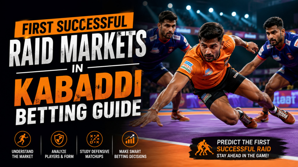 First Successful Raid Markets in Kabaddi Betting